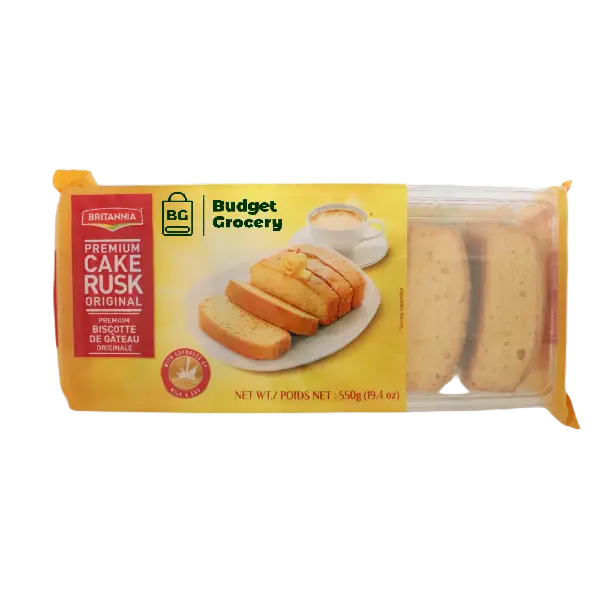 Britannia Cake Rusk Original 550g