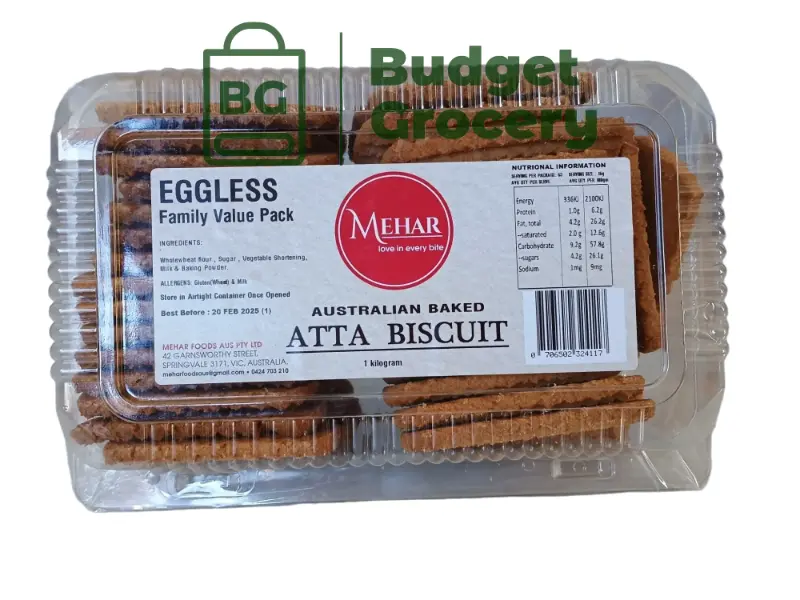 Mehar Atta Biscuit 1Kg