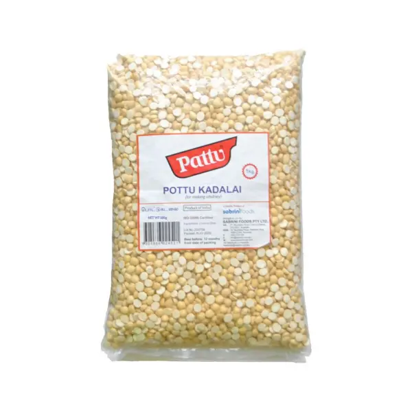 Pattu Pottu Kadalai / Split Gram 250g