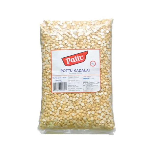Pattu Pottu Kadalai / Split Gram 500g