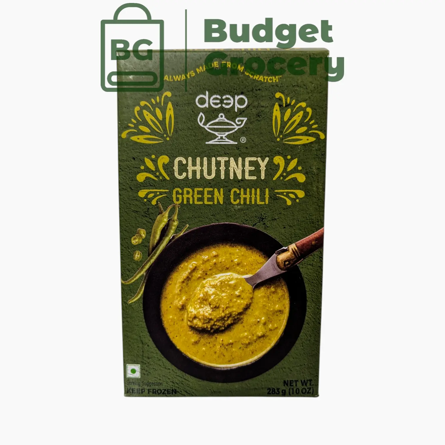 Deep Chutney Green Chilli Frozen 283g