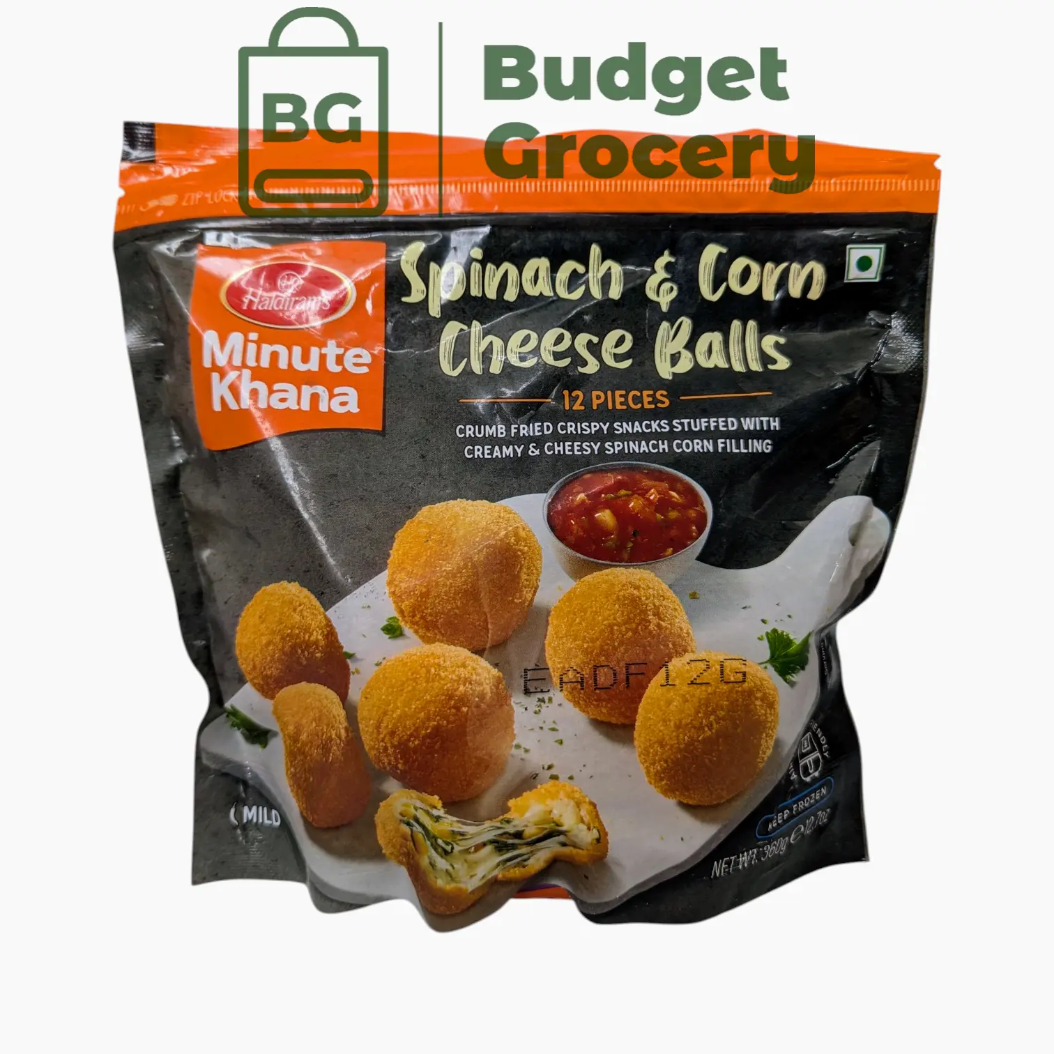 Haldirams Spinach Corn Chees Balls 350g