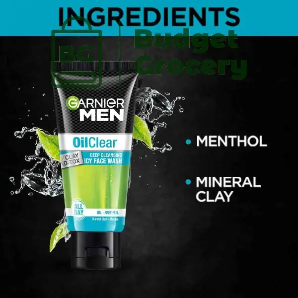 Garnier Men Oil Clear Face Wash 100g