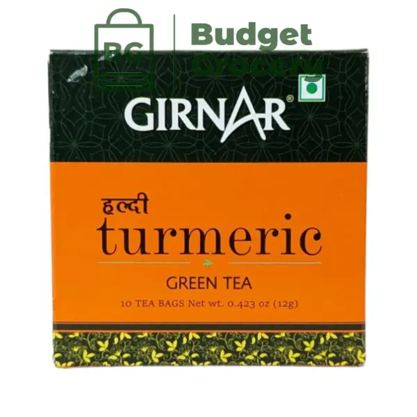 Girnar Turmeric Green Tea 12g (10 Tea Bags)